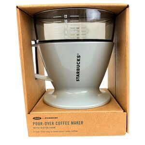 Starbucks OXO Single Serve Auto-Drip Pour-Over Coffee Maker with Water Tank NIB